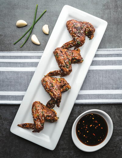 The Ultimate Sweet and Spicy Chicken Wings