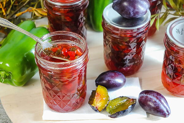 Jalapeno Pepper And Plum Jam Recipe