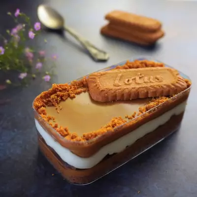 Biscoff Tiramisu - Eggless