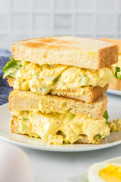 The Very Best Egg Salad Sandwiches