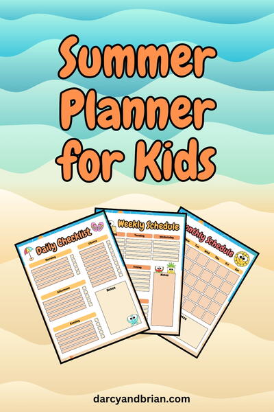 Summer Planner For Kids