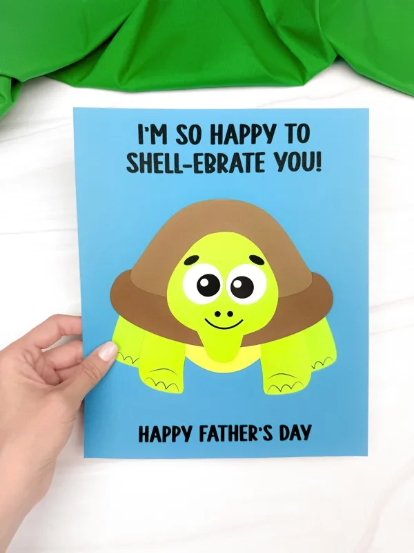 Turtle Father's Day Craft 