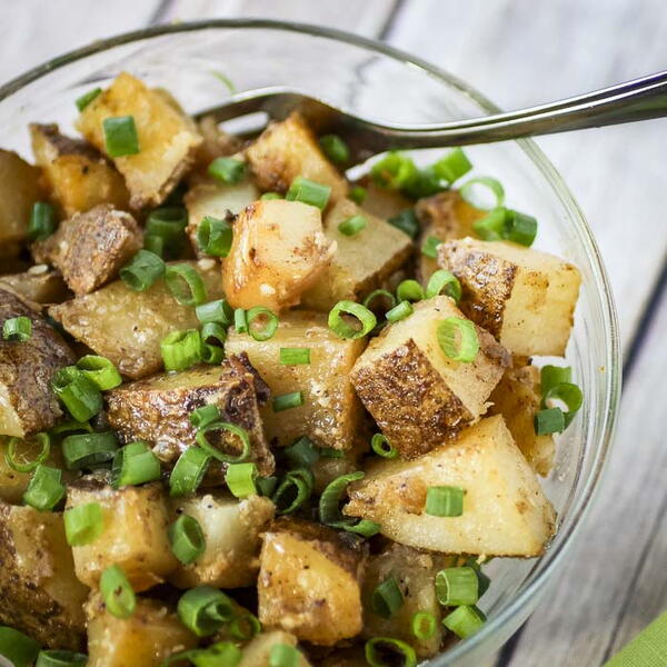 Crispy Roasted Chipotle Potatoes With Garlic