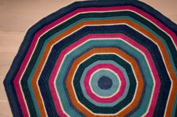 Crochet Round Rug