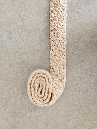 Easy Crochet Strap Pattern