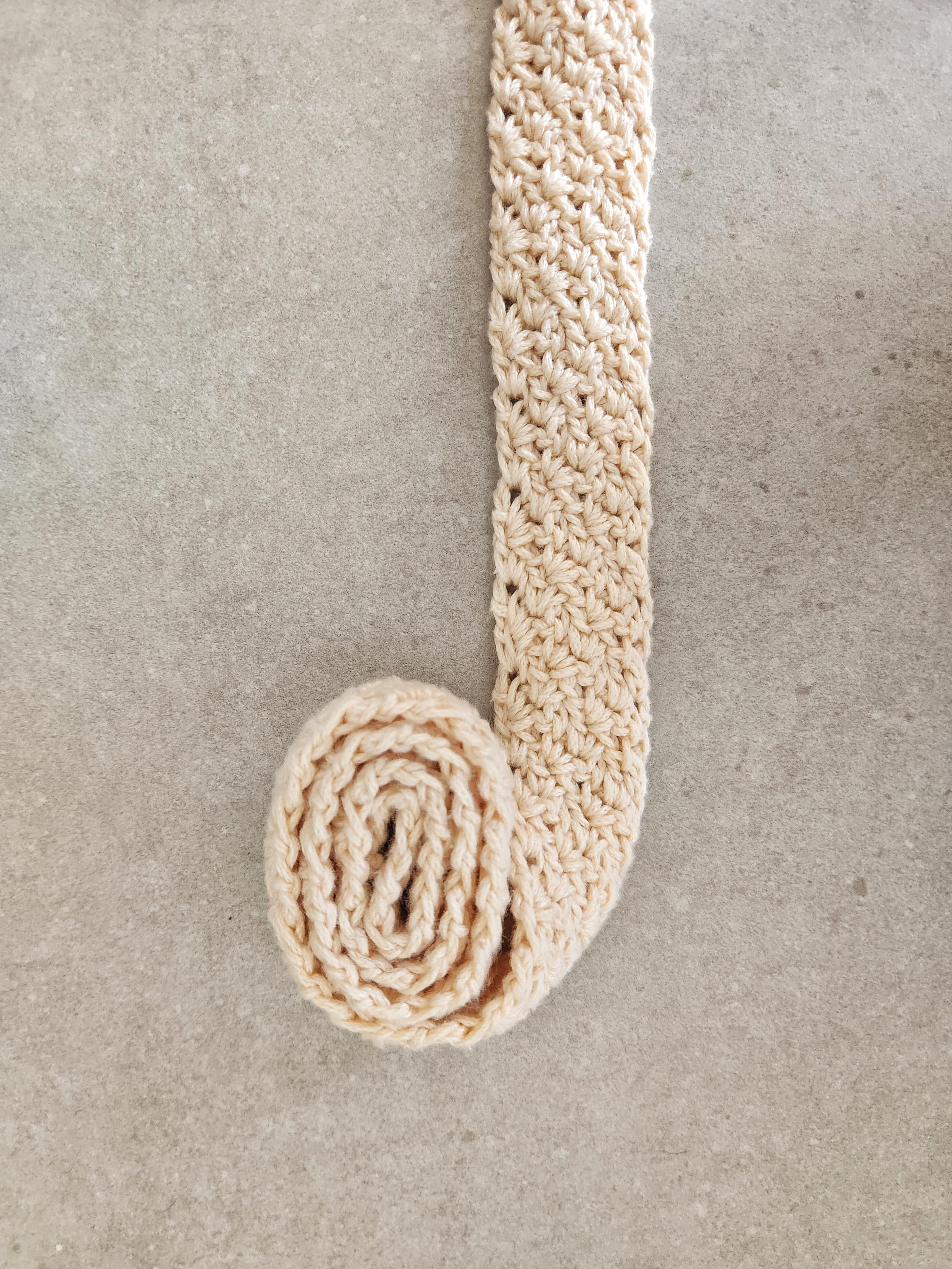 Easy Crochet Strap Pattern 