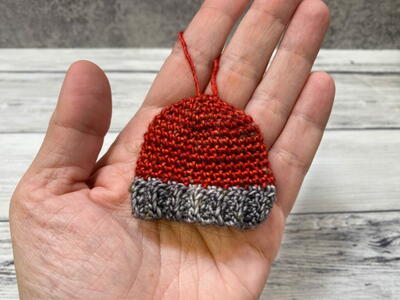 Crochet Hat Ornament