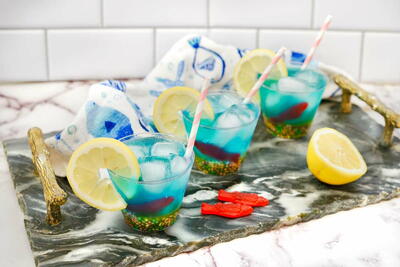 Fun Fishbowl Mocktail For Summer Celebrations