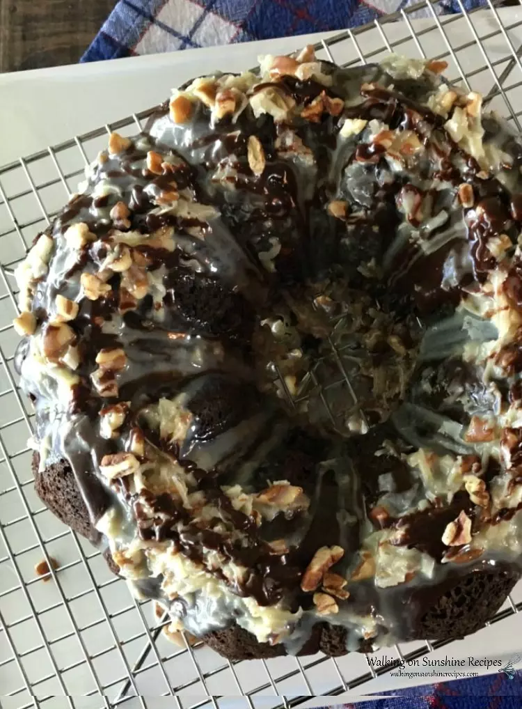 Easy German Chocolate Cake 