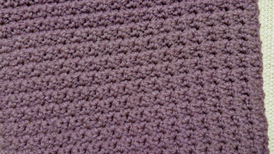 Super Easy One Row Repeat Crochet Blanket Pattern