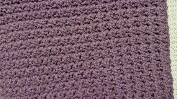 Super Easy One Row Repeat Crochet Blanket Pattern