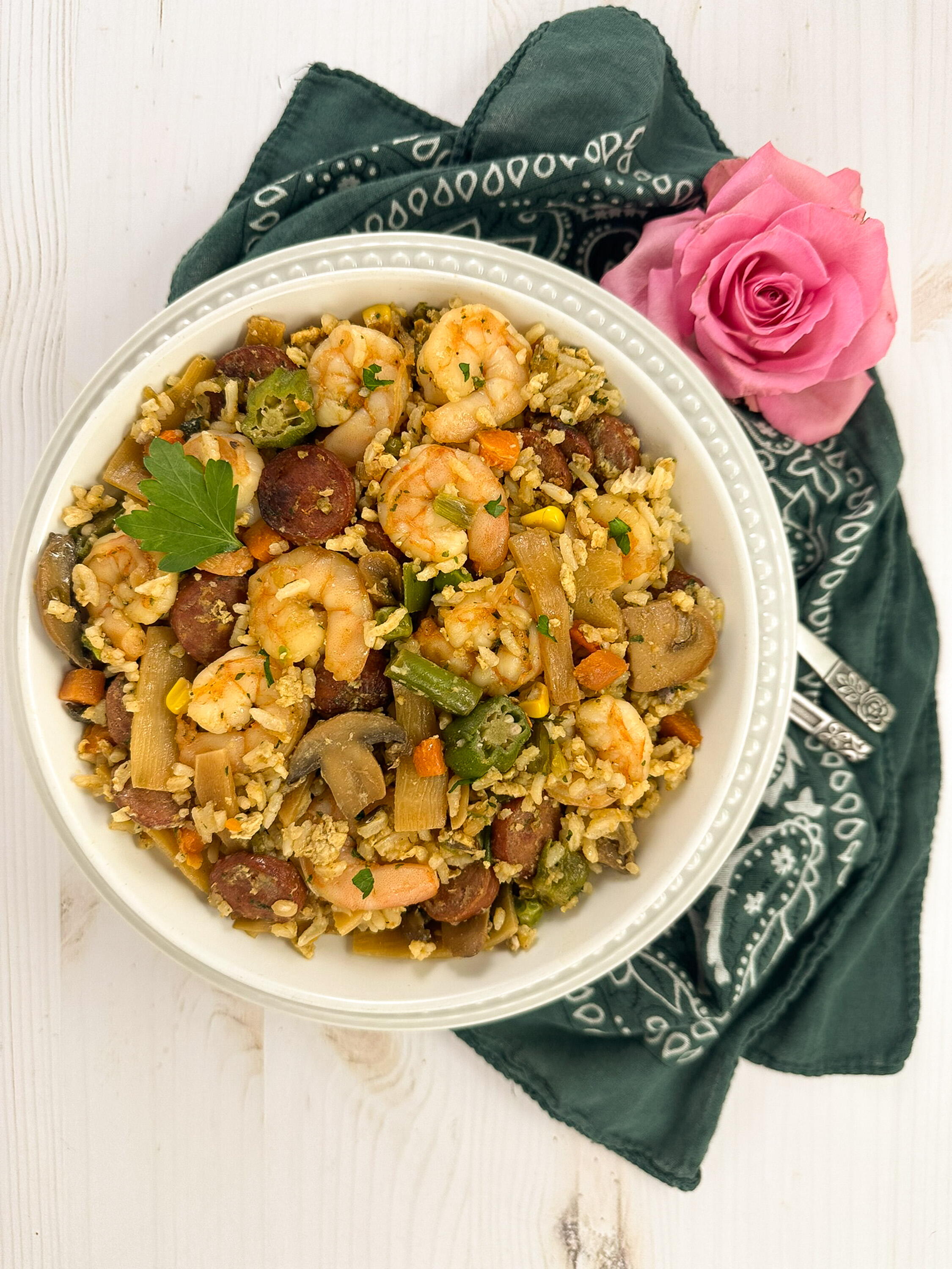 Cajun Fried Rice | RecipeLion.com