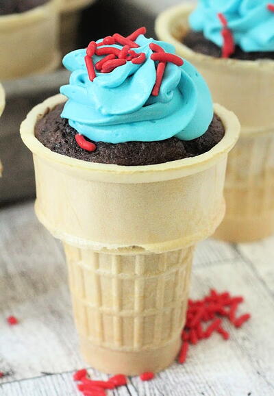 Cupcake Cones