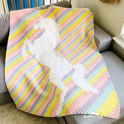 Unicorn Throw Blanket