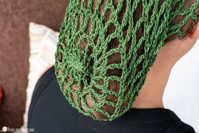 Crochet Snood (hair Net)