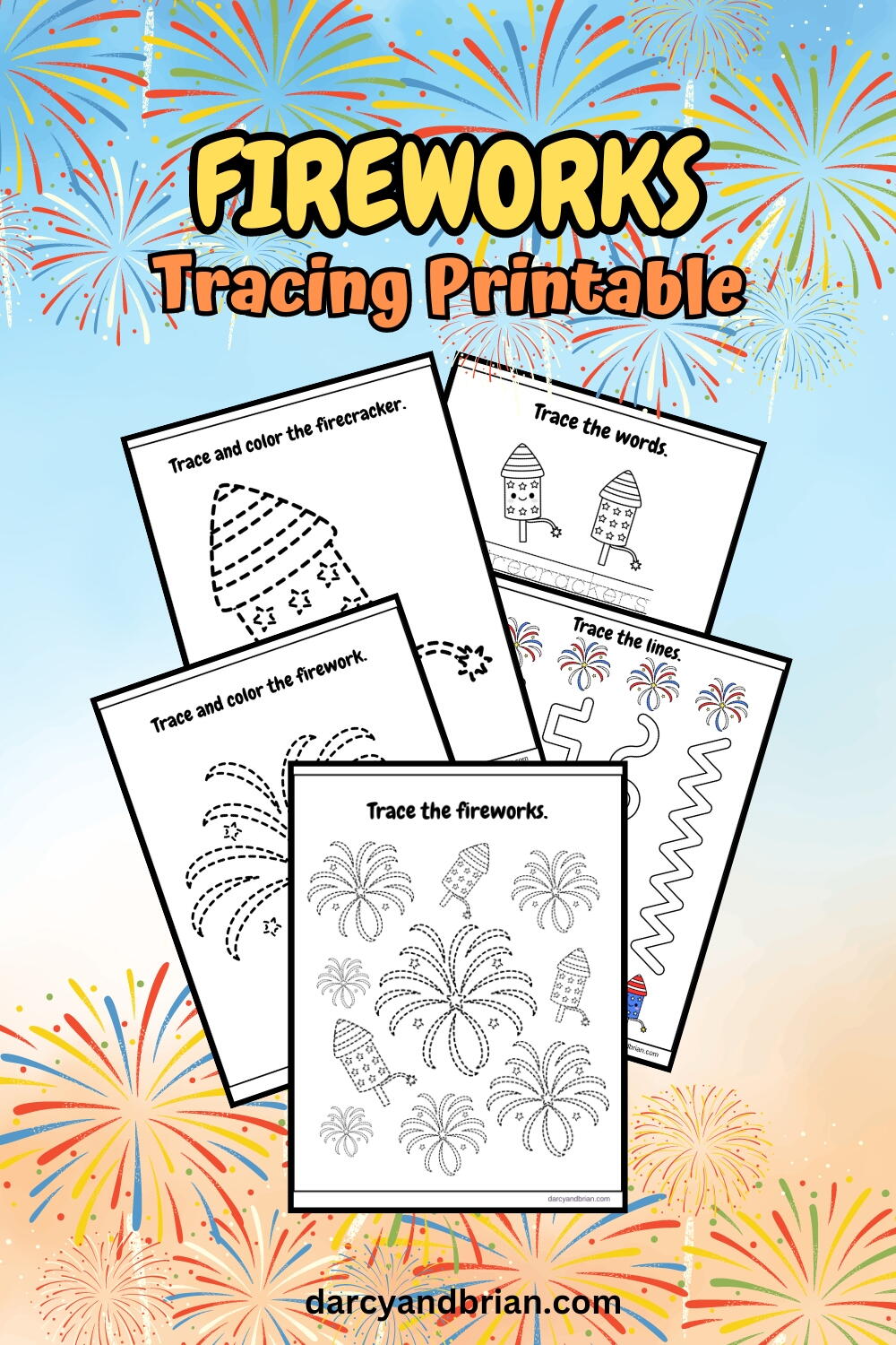 Fireworks Tracing 