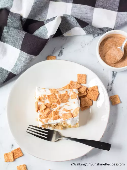 Cinnamon Toast Crunch Dump Cake