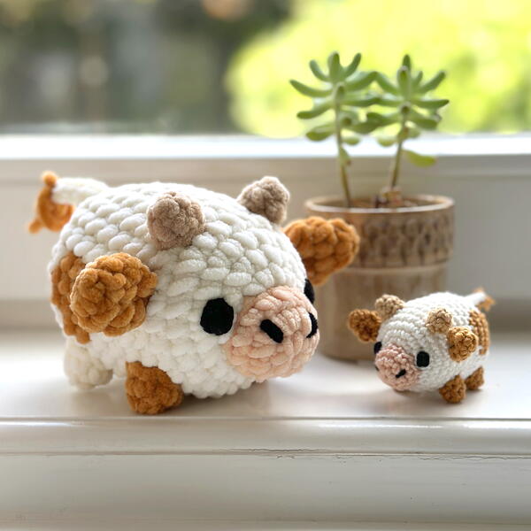 Free Amigurumi Cow Crochet Pattern