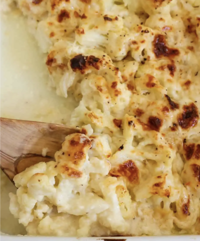 Cauliflower Au Gratin