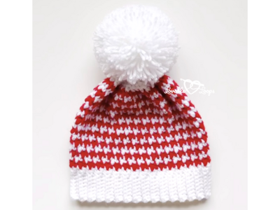 Classic Houndstooth Beanie