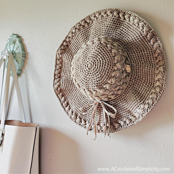 Summer Lovin' Crochet Sun Hat