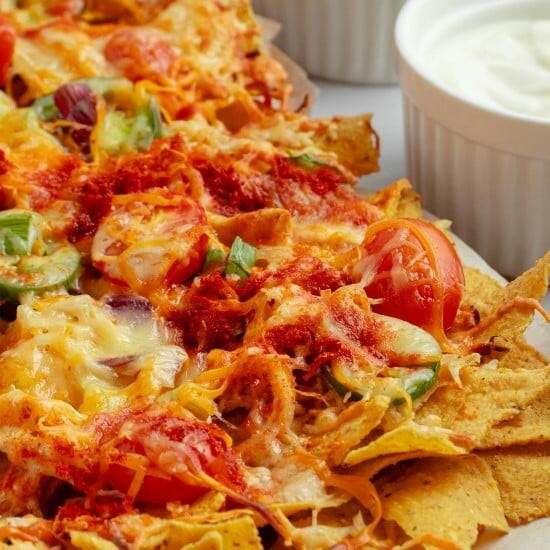 Smoky Chicken Nachos