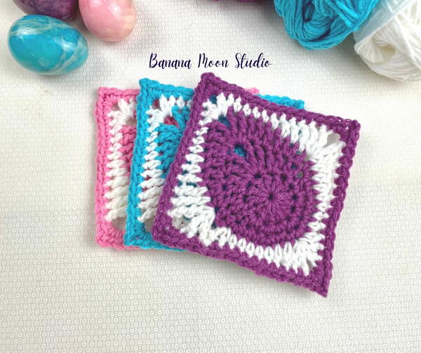 Easter Egg Blanket Square