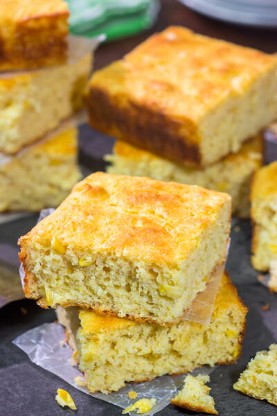 Cornbread With Creamed Corn