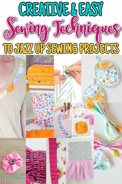 Easy Decorative Sewing Techniques To Jazz Up Sewing Projects