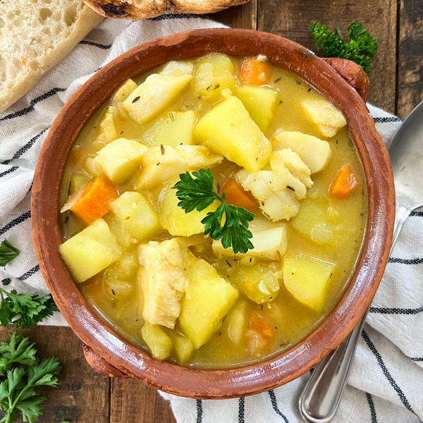 Spanish Potato And Cod Stew | Hearty And Flavorful One-pan Recipe