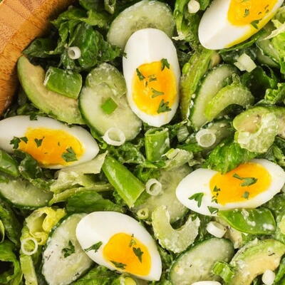 California Salad With Jalapeno Ranch Dressing