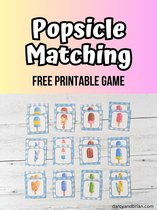 Popsicle Matching Game