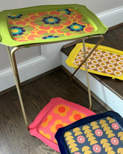 Tv Trays Makeover