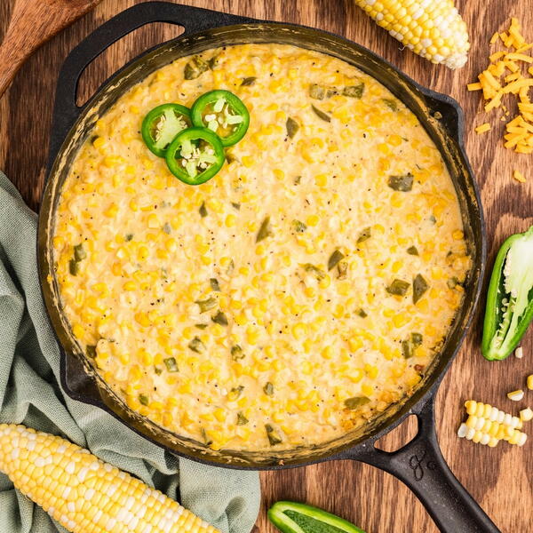 Smoked Jalapeno Creamed Corn Recipe