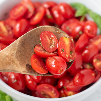 Easy Marinated Tomatoes Recipe