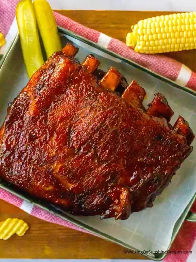 St. Louis Ribs Made In The Slow Cooker