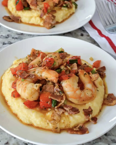 Shrimp and Grits Southern Style