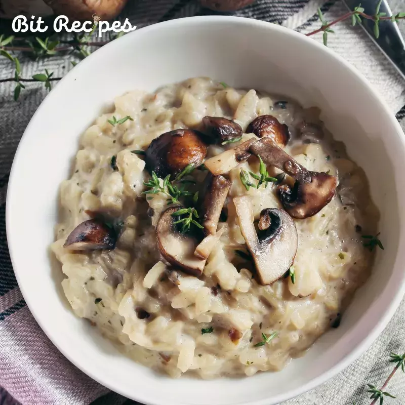 The Incredible Gordon RamsayInspired Mushroom Risotto