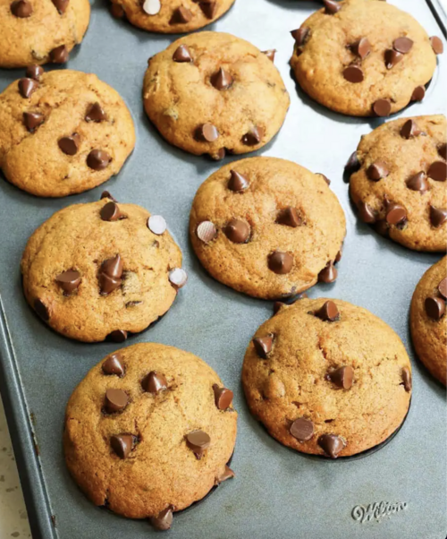 Pumpkin Chocolate Chip Muffins