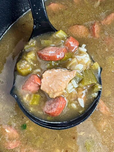 Chicken And Sausage Gumbo 