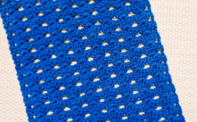 Simple And Easy Lacy Shell Crochet Table Runner