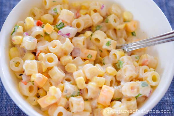 Mexican Street Corn Pasta Salad