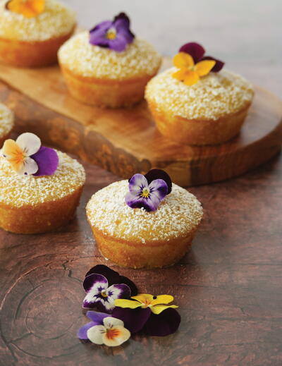 Mini Orange Olive Oil Cakes