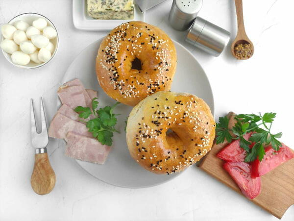 Air Fryer Bagels With Just 3 Ingredients