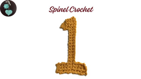 Crochet Digit 1