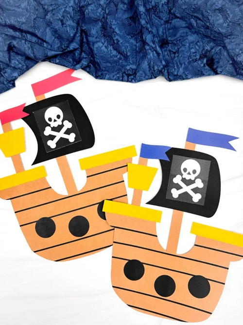 Diy Pirate Ship Craft