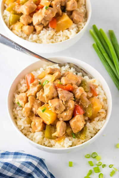 Sweet And Sour Pork (in The Slow Cooker)