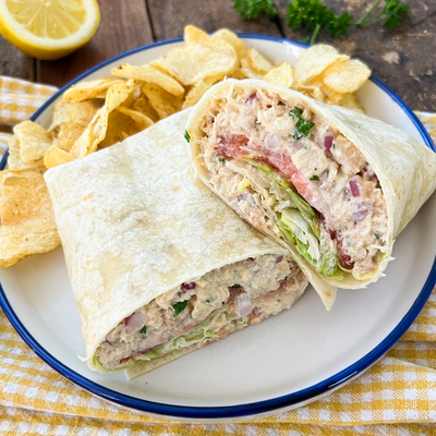 Healthy Creamy Tuna Wraps | Packed With Goodness & Easy To Make