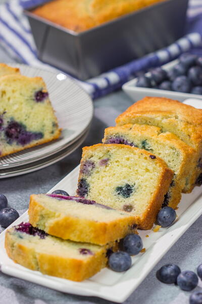 Mini Blueberry Loaves