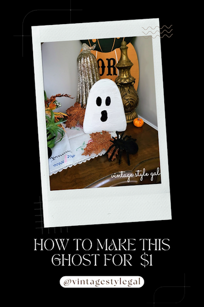 Diy Halloween Ghost On A Budget 